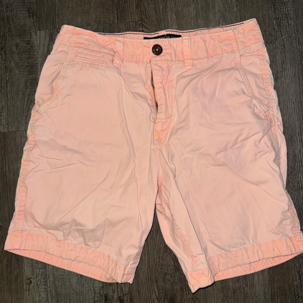 American Eagle Outfitters Pink Flat Front Shorts